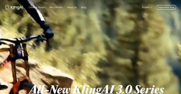 Capture d ecran de Kling AI