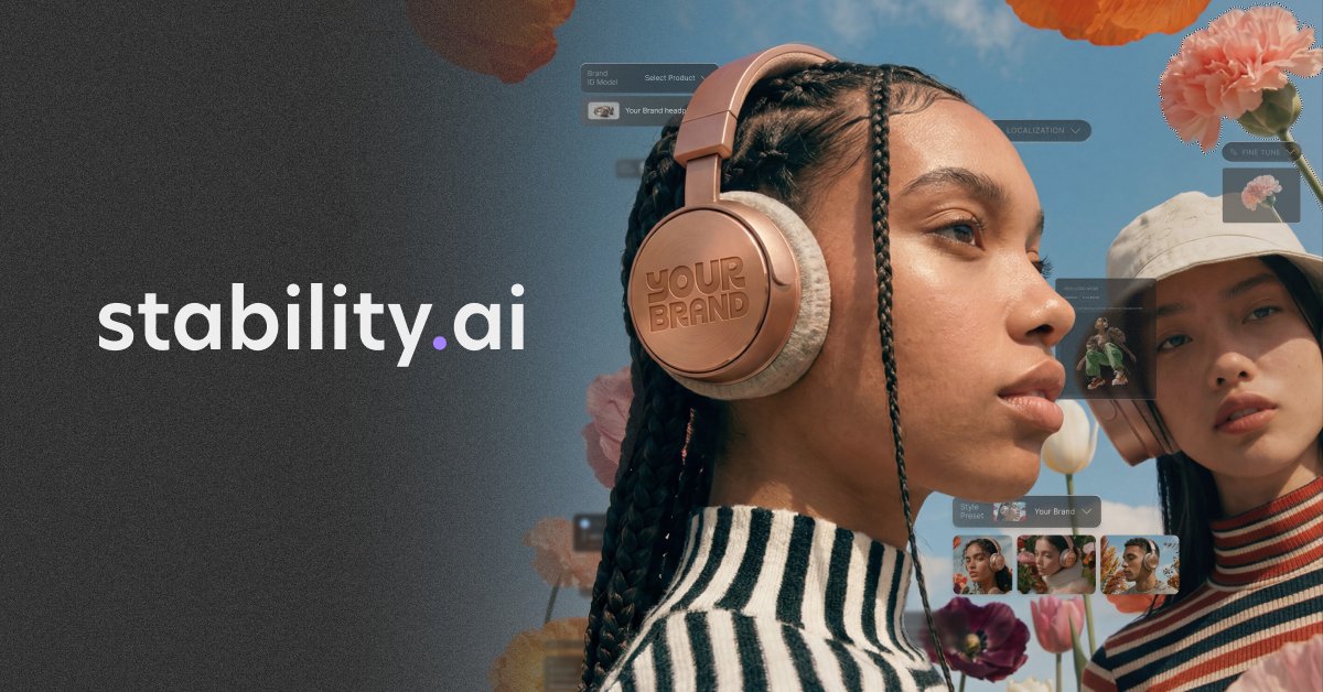 Capture d ecran de Stability AI