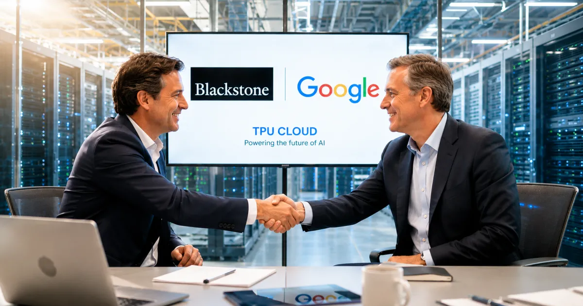 Blackstone et Google investissent dans un cloud TPU pour l'IA