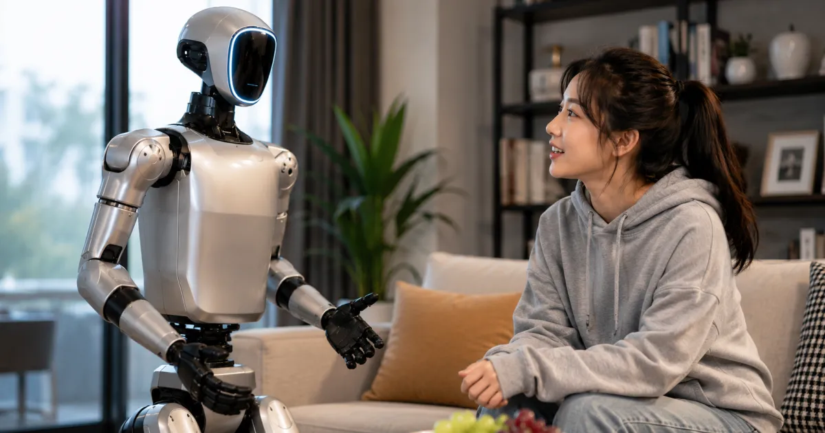 Unitree G1 : un robot humanoïde piloté par la voix