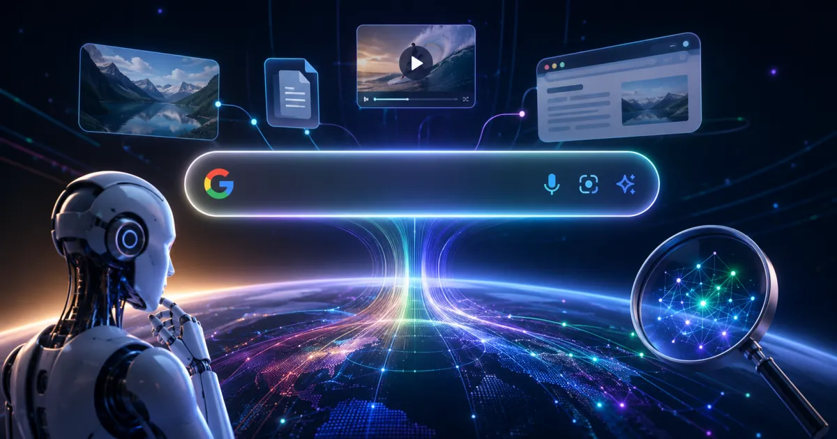 Google Search révolutionné par l'IA générative en 2026