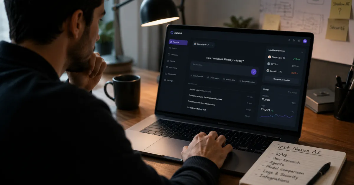 Nexos.ai : L'outil d'IA sécurisé pour les entreprises