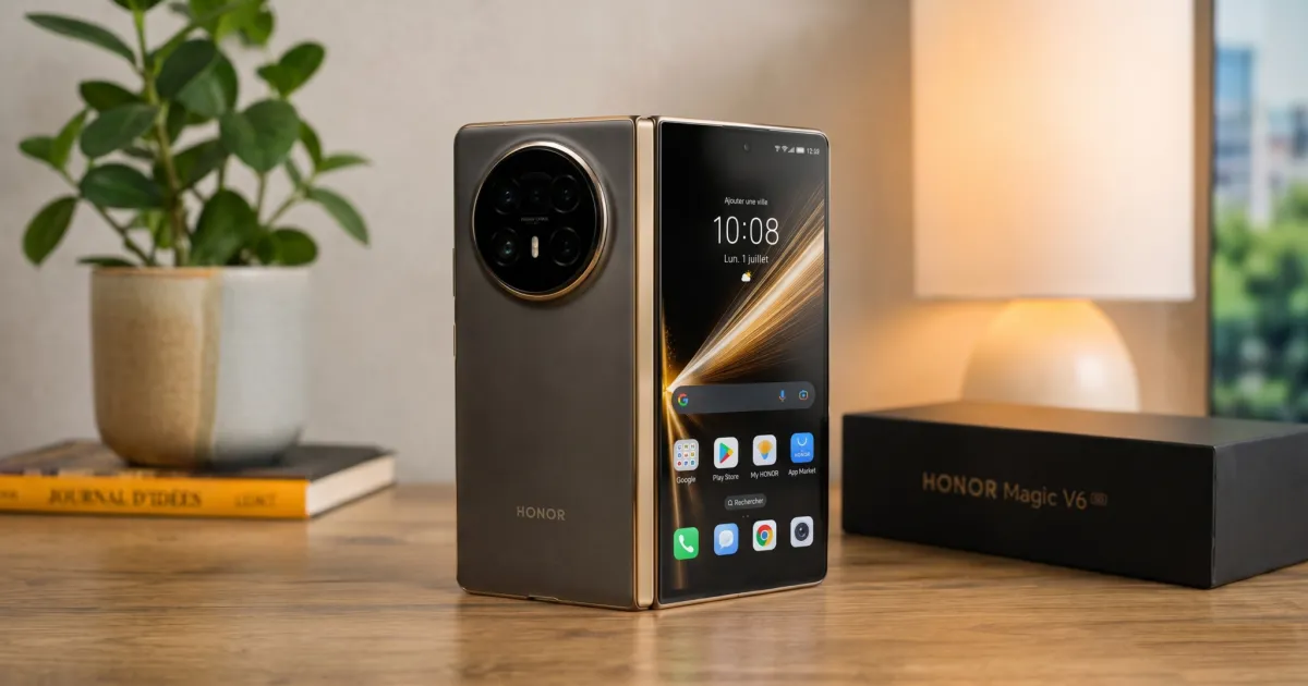 Honor Magic V6 : l'IA agentique révolutionne les smartphones