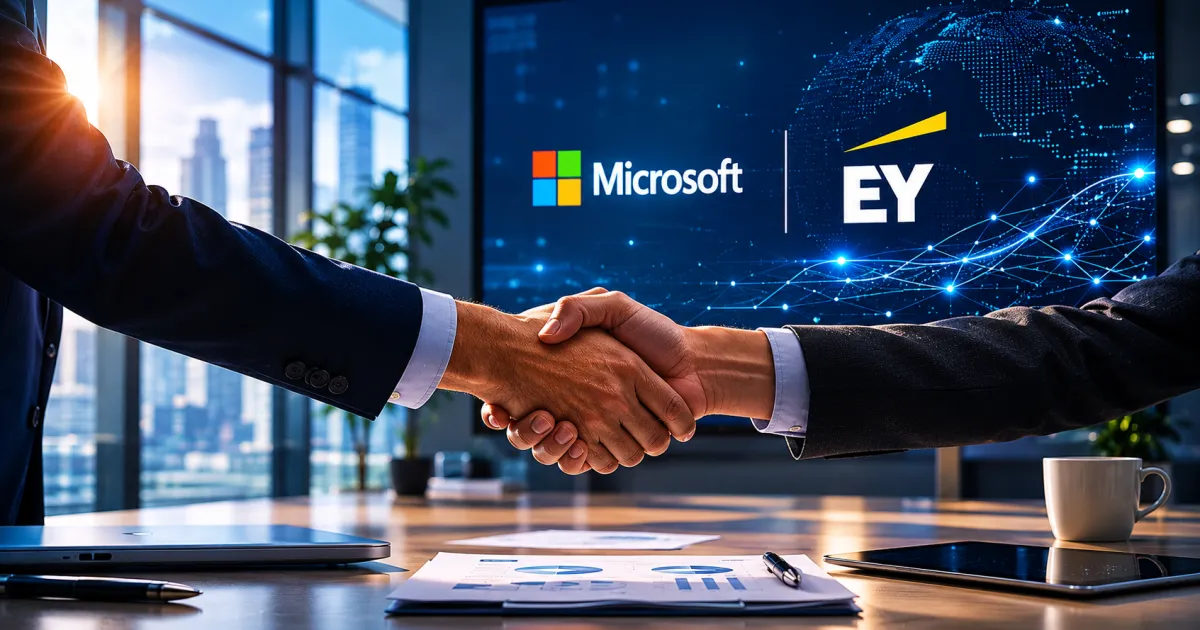 Microsoft et EY investissent 1 milliard $ pour l'IA