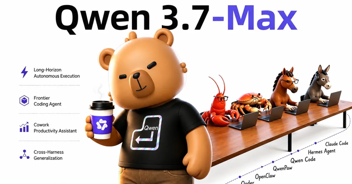 Qwen3.7-Max : Alibaba lance un modèle IA autonome