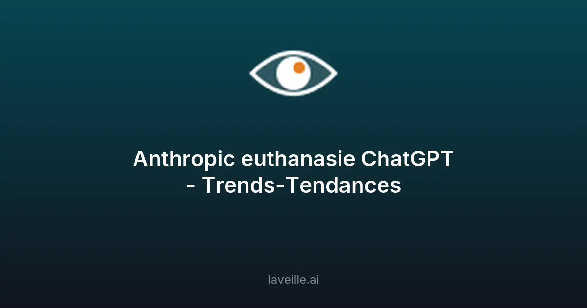 Anthropic met fin à ChatGPT : impact sur l'IA générative