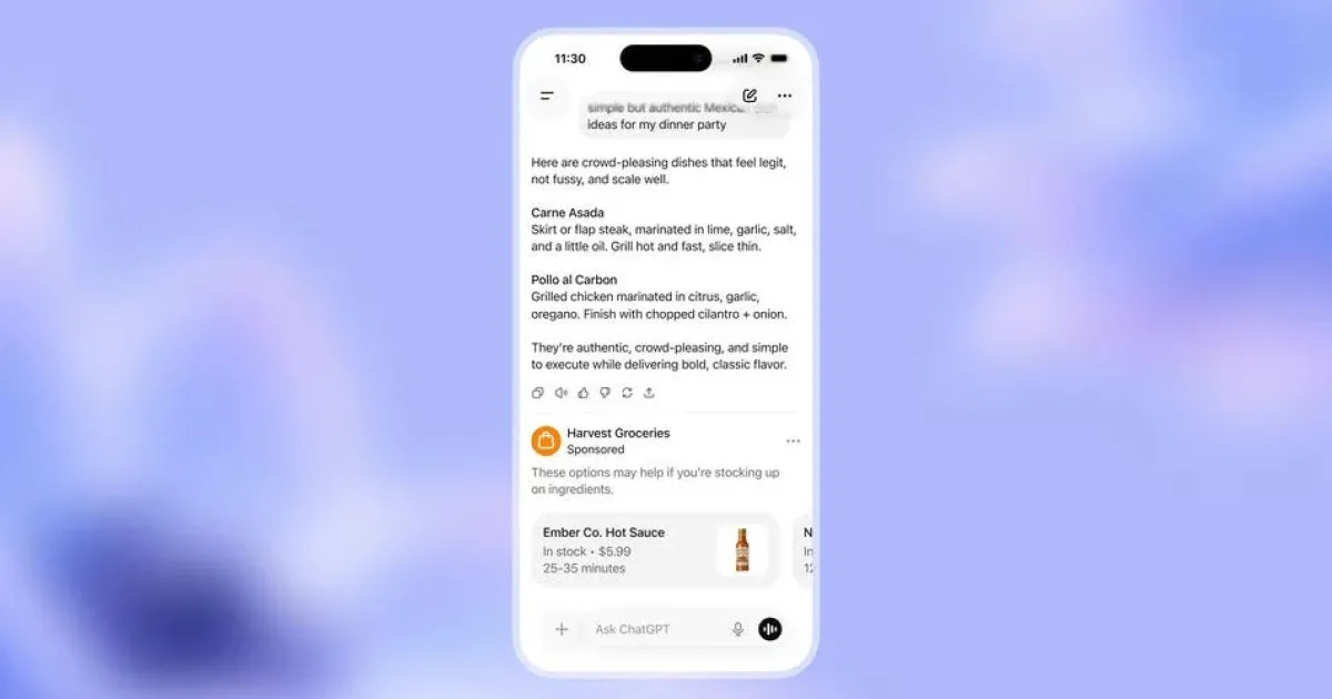 OpenAI vise 100 milliards de dollars dans la publicité avec ChatGPT