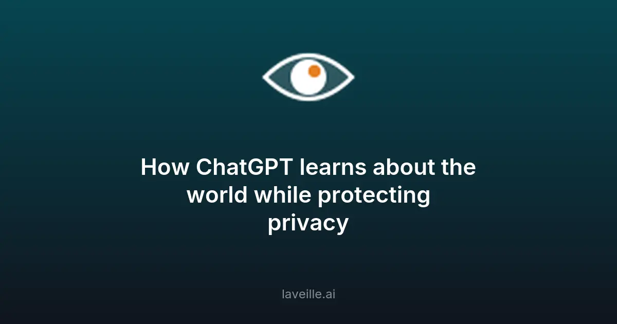 Comment ChatGPT protège votre vie privée