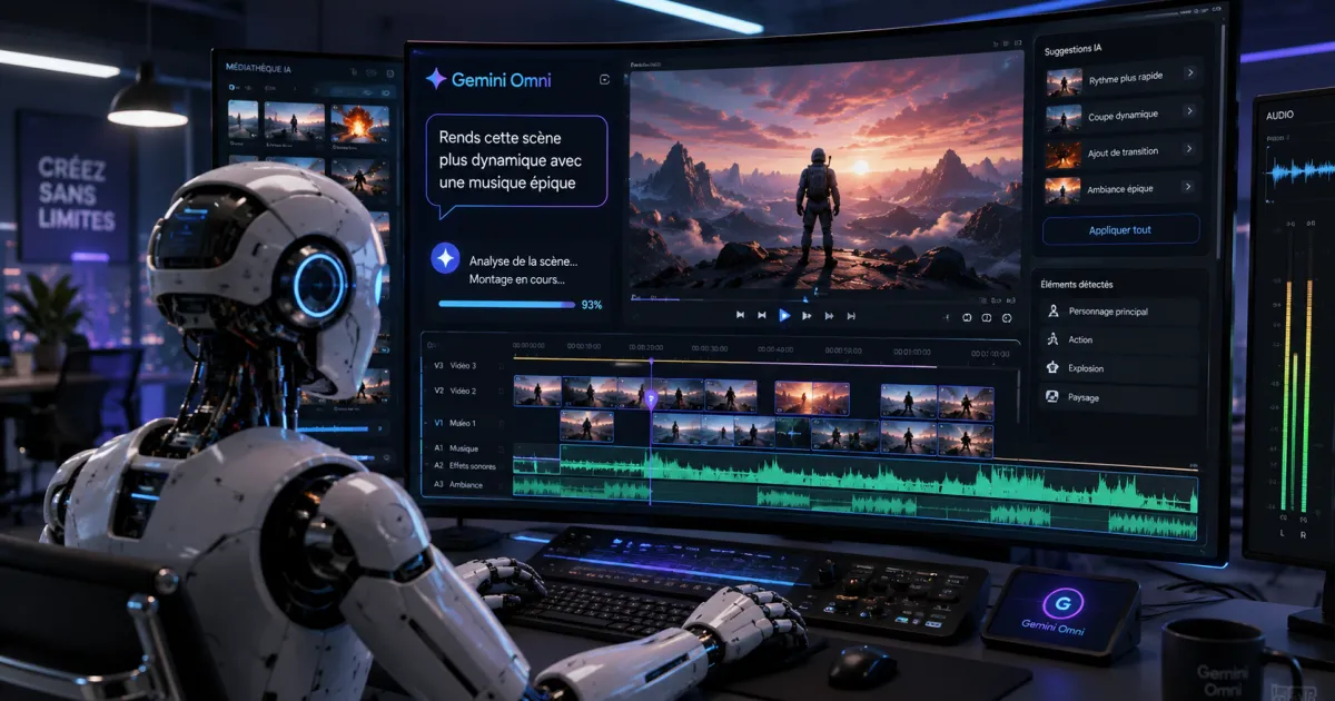 Gemini Omni : L'IA qui révolutionne le montage vidéo