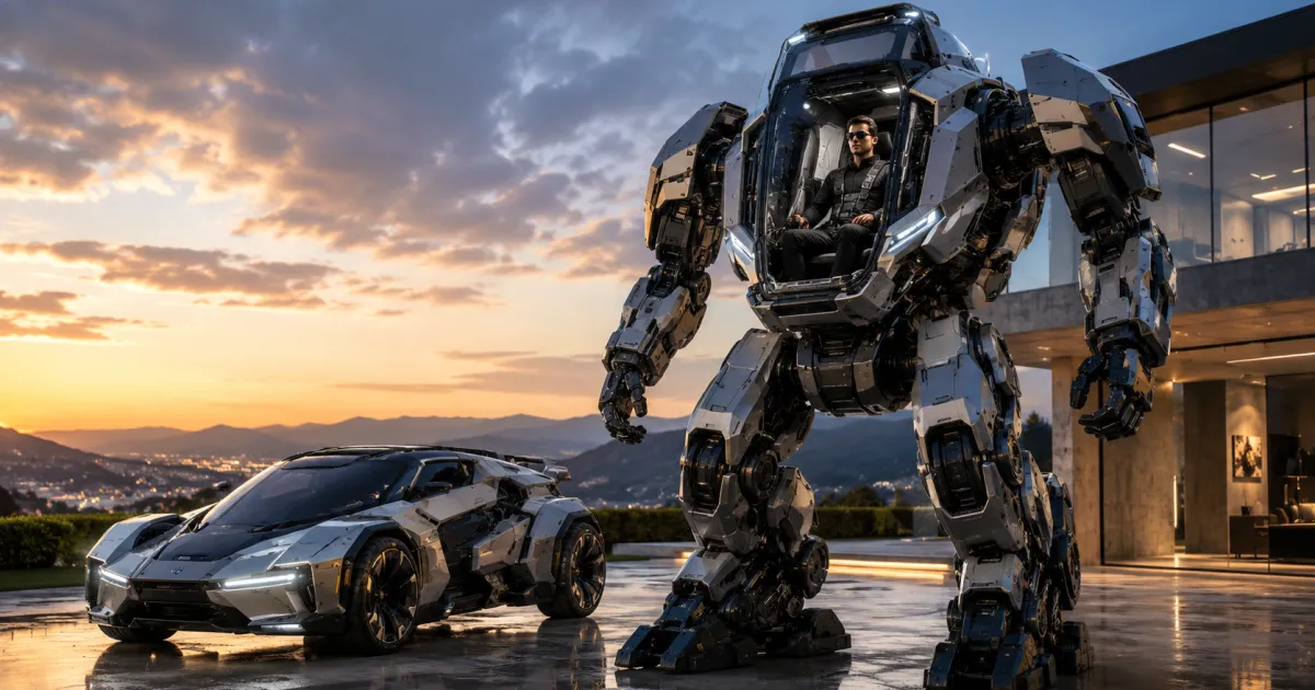 Unitree lance le premier Mecha habitable à 650 000 $