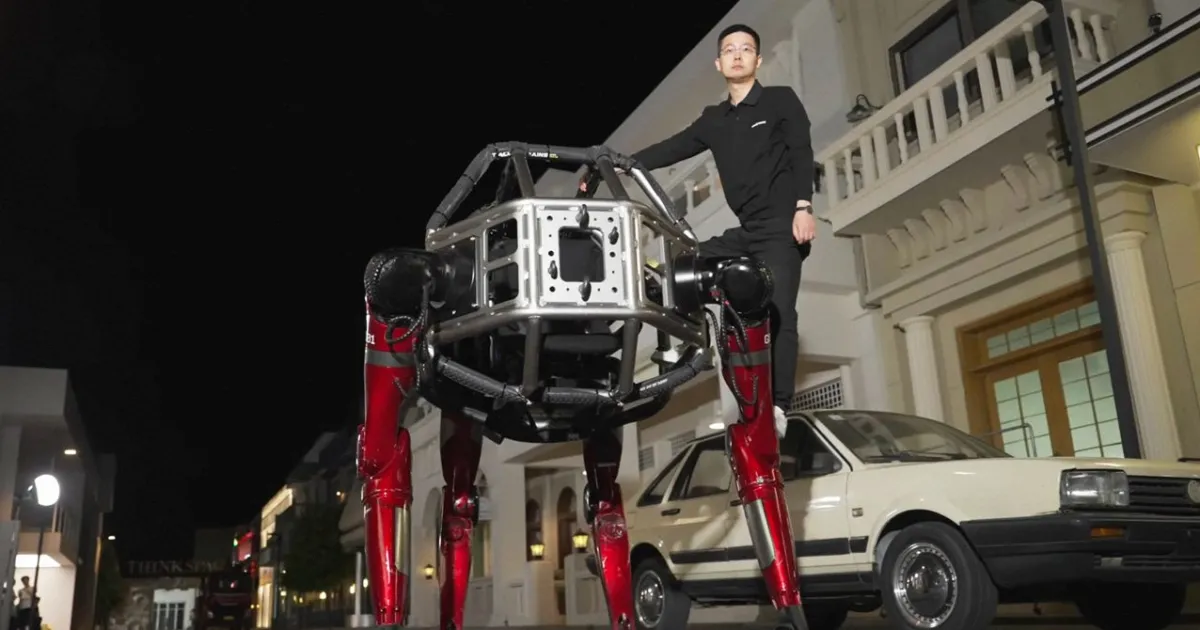 Unitree GD01 : le robot mecha géant et abordable